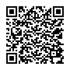 QR-Code für Telefonnummer +12525834298