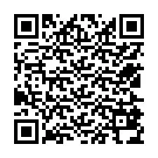 Código QR para número de teléfono +12525834416