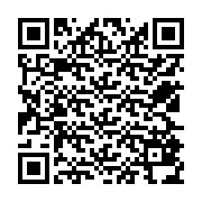 QR-koodi puhelinnumerolle +12525834623