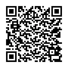 QR-код для номера телефона +12525837498