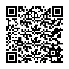 Kode QR untuk nomor Telepon +12525841421