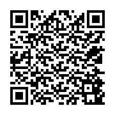 QR-koodi puhelinnumerolle +12525841689