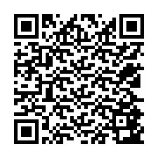 Codice QR per il numero di telefono +12525843369