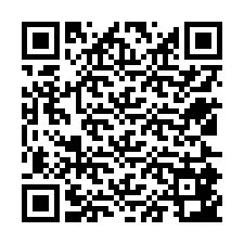 QR Code สำหรับหมายเลขโทรศัพท์ +12525843412