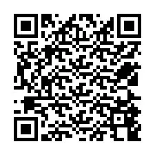 Kode QR untuk nomor Telepon +12525848303