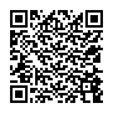 QR-код для номера телефона +12525848304