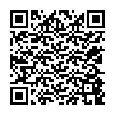 QR-Code für Telefonnummer +12525849369