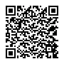 Codice QR per il numero di telefono +12525849630