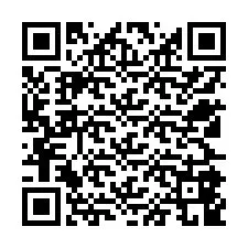 QR Code สำหรับหมายเลขโทรศัพท์ +12525849824