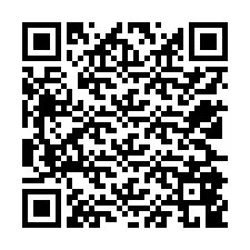 QR-code voor telefoonnummer +12525849939