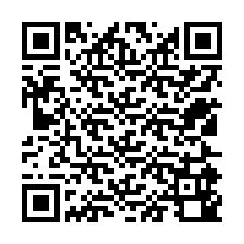 QR код за телефонен номер +12525940015