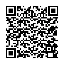 QR-code voor telefoonnummer +12525940486