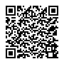 Kode QR untuk nomor Telepon +12525940944