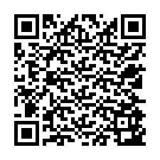 Código QR para número de telefone +12525943398