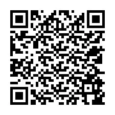 Código QR para número de teléfono +12525946768