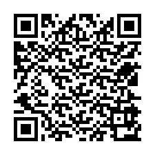 QR-code voor telefoonnummer +12525972856