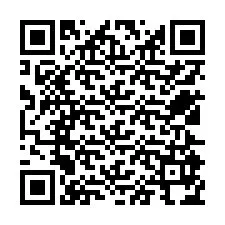 QR-code voor telefoonnummer +12525974253