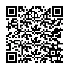 Codice QR per il numero di telefono +12526167438