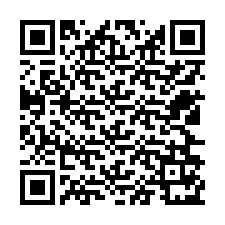 QR-code voor telefoonnummer +12526171225