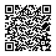 QR-code voor telefoonnummer +12526174587