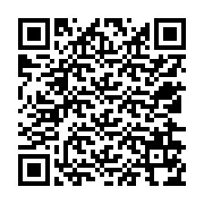 QR код за телефонен номер +12526174588