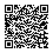 QR-код для номера телефона +12526178004