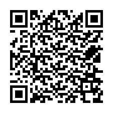 QR код за телефонен номер +12526178357