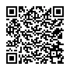 QR код за телефонен номер +12526178786