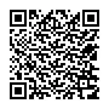 Código QR para número de teléfono +12526316656