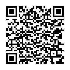 QR код за телефонен номер +12526316658