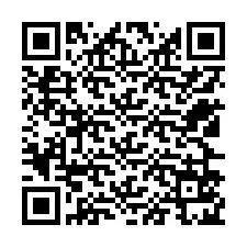 QR-code voor telefoonnummer +12526525425