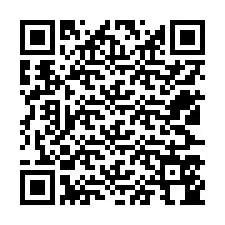 Kode QR untuk nomor Telepon +12527544435