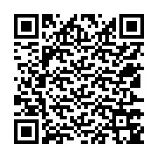 QR код за телефонен номер +12527745454