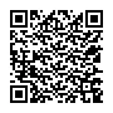 QR-code voor telefoonnummer +12527749144