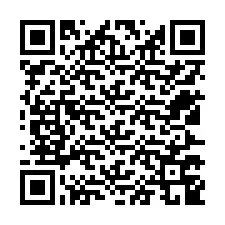 QR-код для номера телефона +12527749145