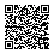 QR код за телефонен номер +12527749820