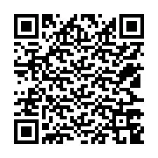 QR-code voor telefoonnummer +12527749821