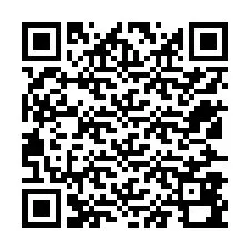 QR-код для номера телефона +12527890185