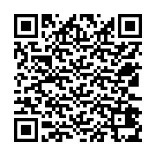 Código QR para número de teléfono +12532435874