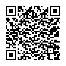 QR-Code für Telefonnummer +12532778645