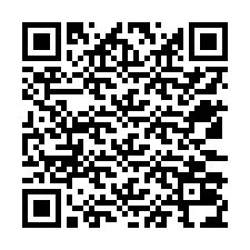 Código QR para número de teléfono +12533034390