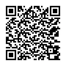 Kode QR untuk nomor Telepon +12533800435