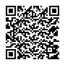 Código QR para número de teléfono +12533803312