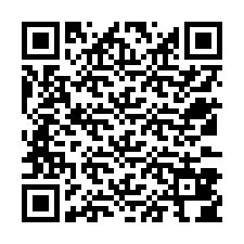 Código QR para número de teléfono +12533804414