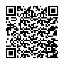 QR-code voor telefoonnummer +12534043980