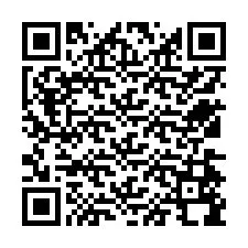 QR-Code für Telefonnummer +12534598056