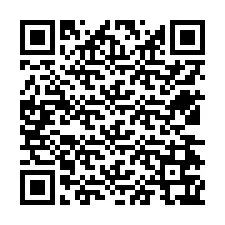 QR код за телефонен номер +12534767092