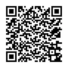 Código QR para número de teléfono +12536342409