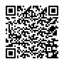 Kode QR untuk nomor Telepon +12536342486