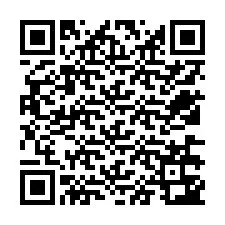 Código QR para número de teléfono +12536343909